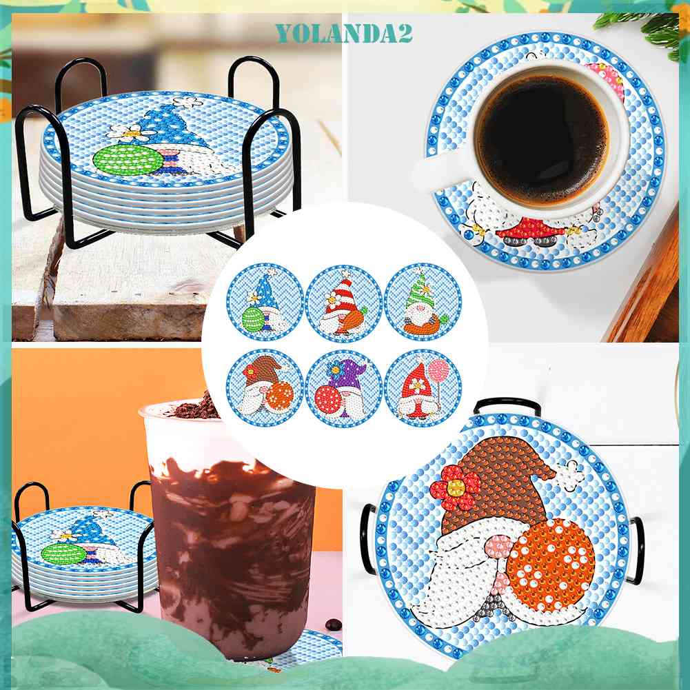 Đế Lót Ly Pha Lê Có Thể Tái Sử Dụng Kèm Giá Đỡ Tiện Lợi Sự Bảo Vệ