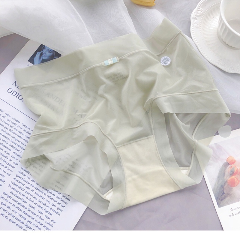 Quần Lót Lụa Siêu Mỏng Trong Suốt Không Đường May Thời Trang Cho Nữ