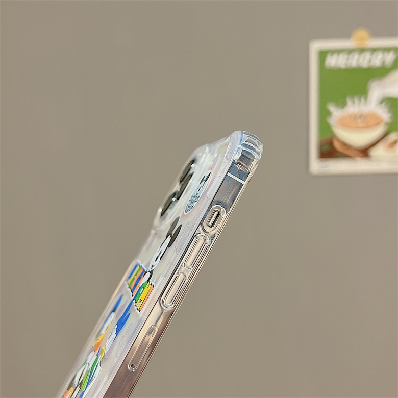 Ốp Điện Thoại Tpu Silicon Mềm Hình Chuột Mickey Gắn Dây Đeo Cổ Tay Làm Vòng Đỡ Phối Dây Treo iphone 12 14 13 11 Pro Max