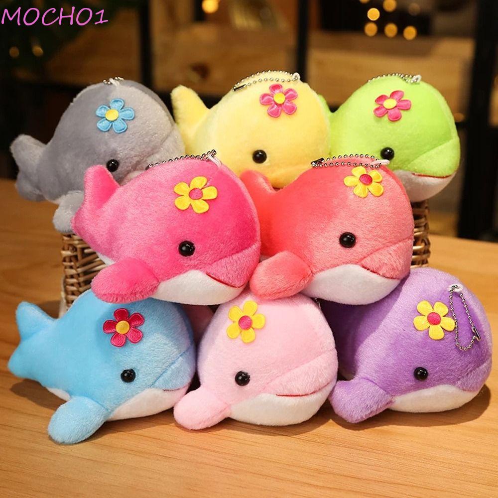Móc Khóa Hình Cá Voi Nhồi Bông Mềm Mại Đáng Yêu 1 #