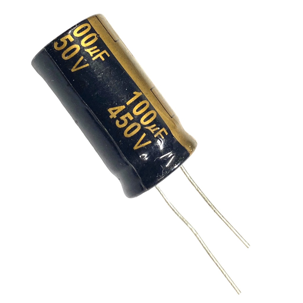 Tụ lộc nguồn 100uF 450V mới 100% chân mềm  - Linh kiện điện tử QUỲNH DIỄN
