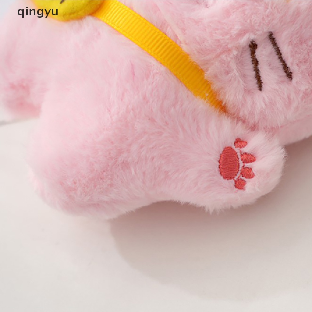 Mèo Nhồi Bông Mini Dễ Thương Chất Lượng Cao Dùng Làm Móc Khóa