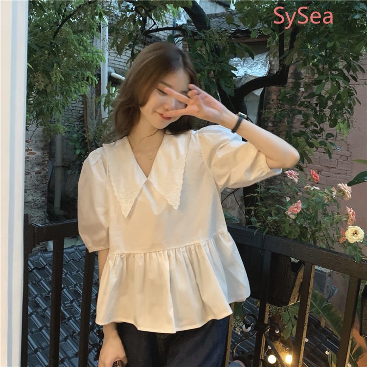 Áo Kiểu Tay Phồng Thời Trang Mùa Hè Cho Nữ