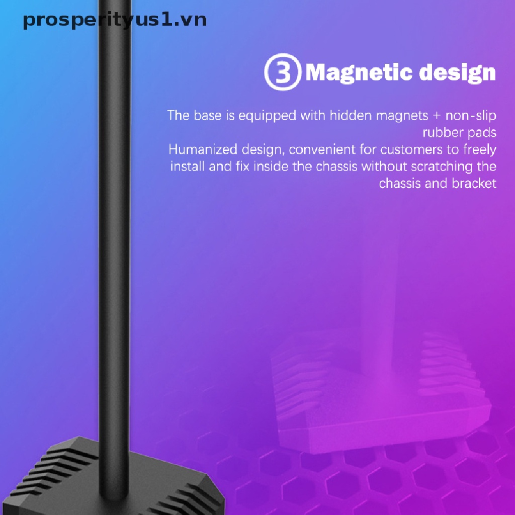 [prosperityus1] Giá Đỡ Thẻ Đồ Họa Bằng Hợp Kim Nhôm Có Thể Điều Chỉnh Chiều Dọc [VN]