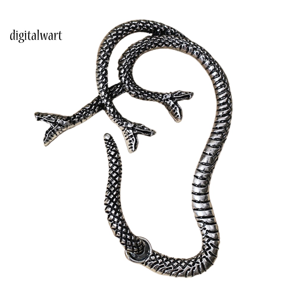 Kỹ Thuật Số| 1 Khuyên Vành Tai Hình Rắn Phong Cách Punk Vintage Thời Trang