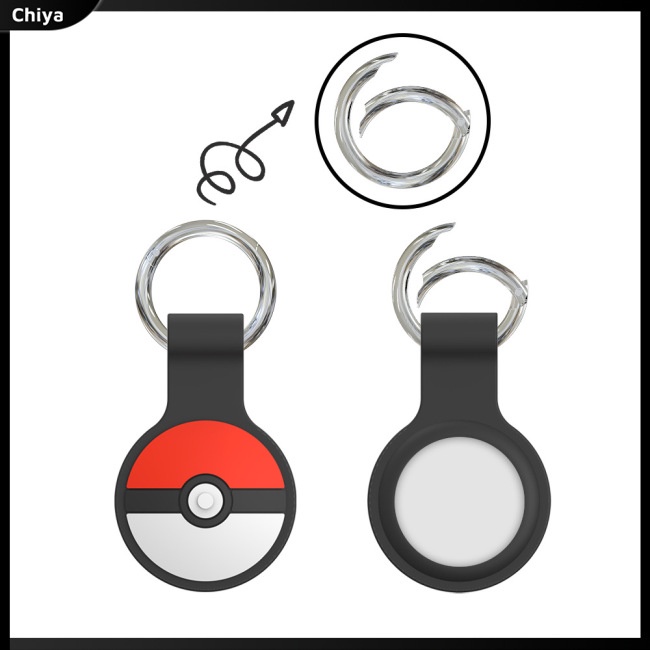 Vỏ Bảo Vệ Hộp Đựng Tai Nghe Air Tag Bằng Silicon Chống Trầy Chống Mất Thiết Kế Đơn Giản