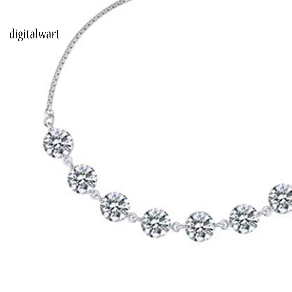 Kỹ Thuật Số| Vòng Tay Đính Đá Zircon Thời Trang Dành Cho Nữ