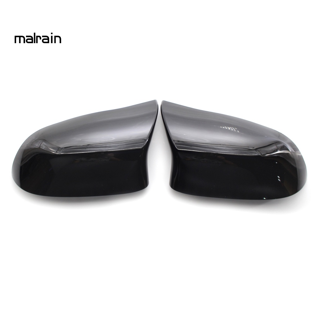 Set 2 Ốp Gương Chiếu Hậu Bằng Sợi Carbon Chống Sốc Cho Xe Hơi BMW X5 F15