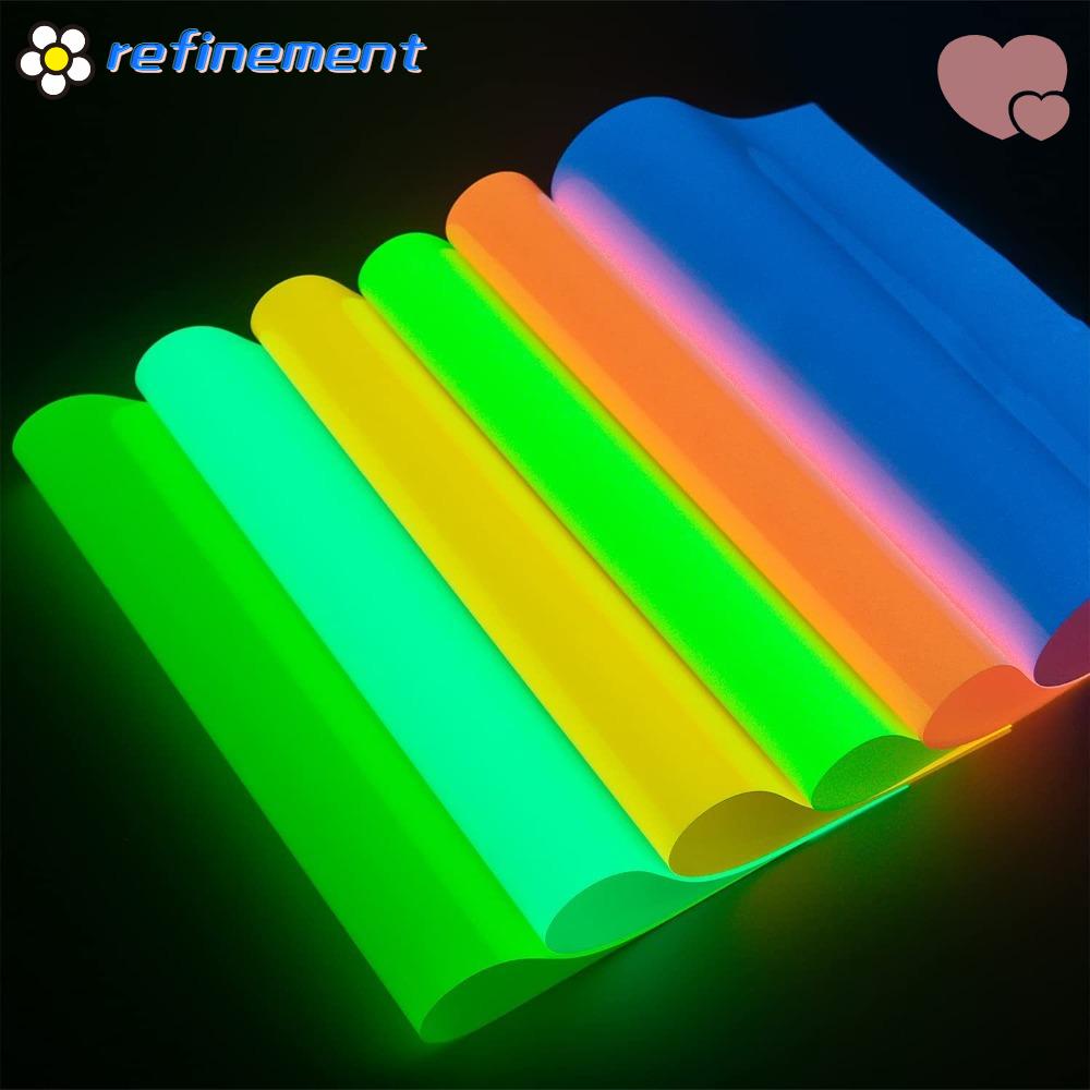 Set 2 Miếng Phim Dán Quần Áo Dạ Quang Chịu Nhiệt|Phát Sáng Trong Bóng Tối