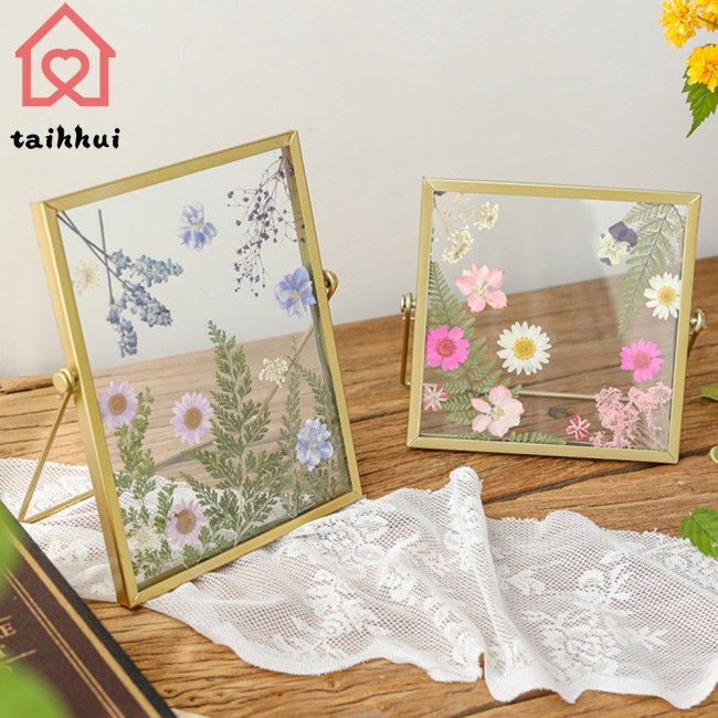 Khung Ảnh Bằng Kính 4 Inch 6 Inch Diy Đơn Giản Sáng Tạo