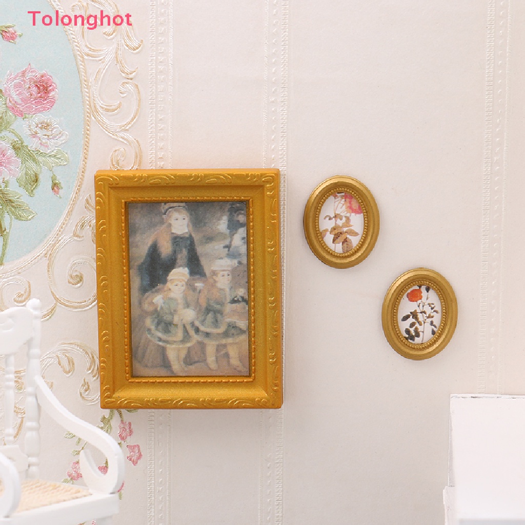 Khung Ảnh Dùng Trang Trí Nhà Búp Bê 1: 12 DIY