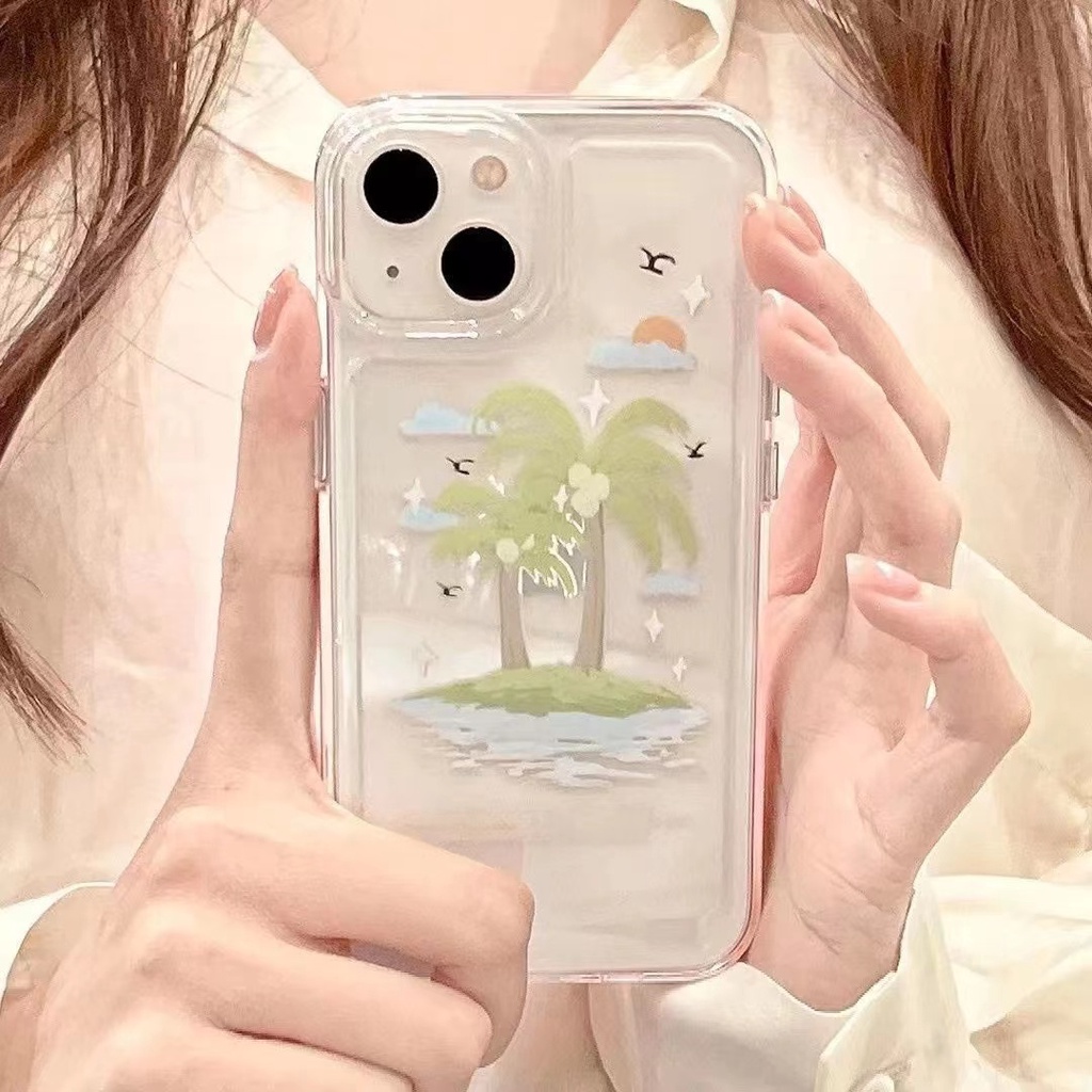 Ốp Điện Thoại TPU Mềm Trong Suốt Chống Sốc Cho Iphone 14 Plus 13 Pro Max 12 Mini 11 X Xs Xr 8 7