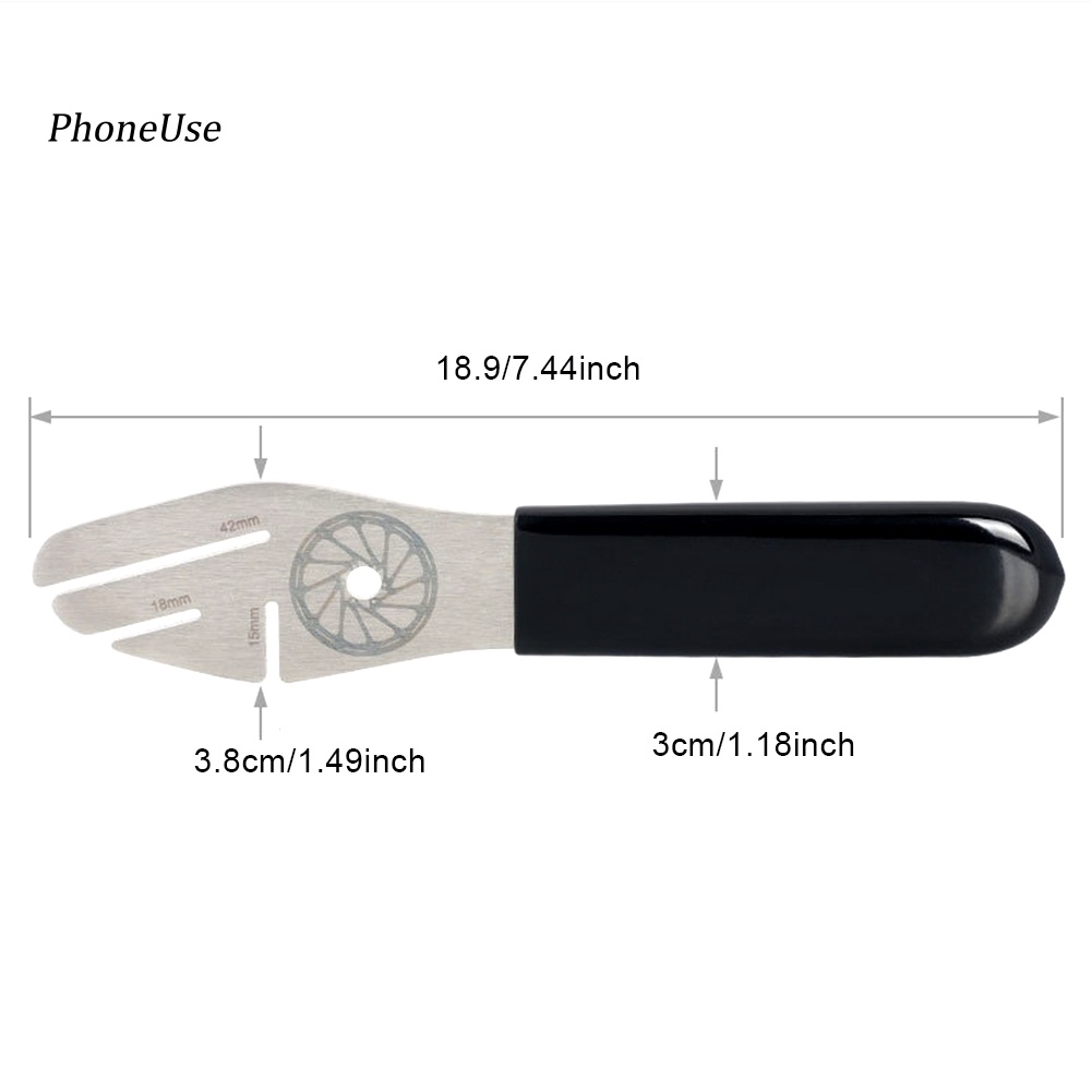Cờ Lê Điều Chỉnh Phanh Đĩa Xe Đạp Bằng Da PU