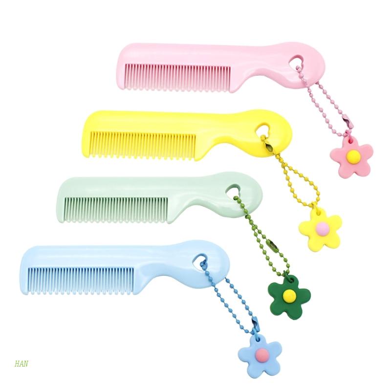 Lược Chải Tóc Mini Kiểu Hàn Quốc Họa Tiết Hoạt Hình Động Vật Dễ Thương Cho Bé