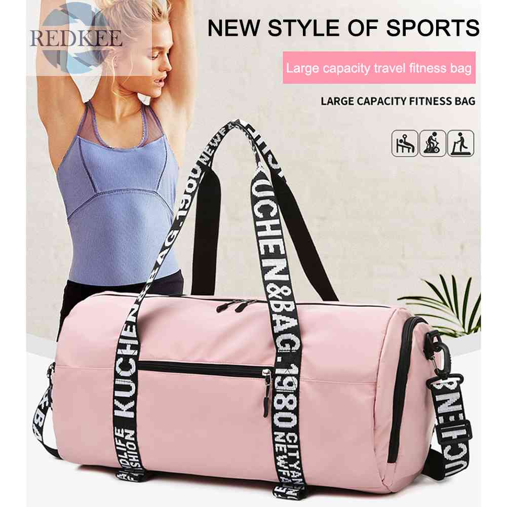 Túi Đựng Đồ Tập Thể Thao Sức Chứa Lớn Chia Ngăn Khô / Ướt Tiện Dụng Cho Nam Và