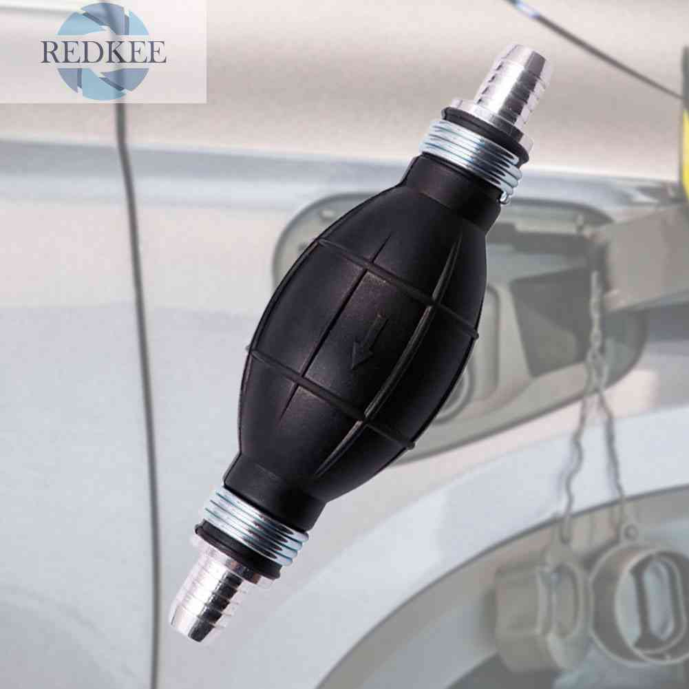 Bơm Nhiên Liệu Có Tay Cầm Cao Su 10 / 12mm Cho Xe Hơi