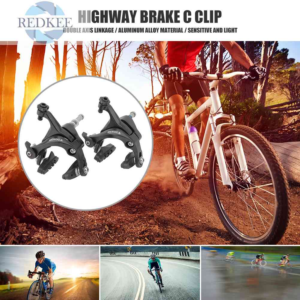 Bộ Kẹp Phanh Trước Và Sau Bằng Hợp Kim Nhôm Chuyên Dụng Cho Xe Đạp