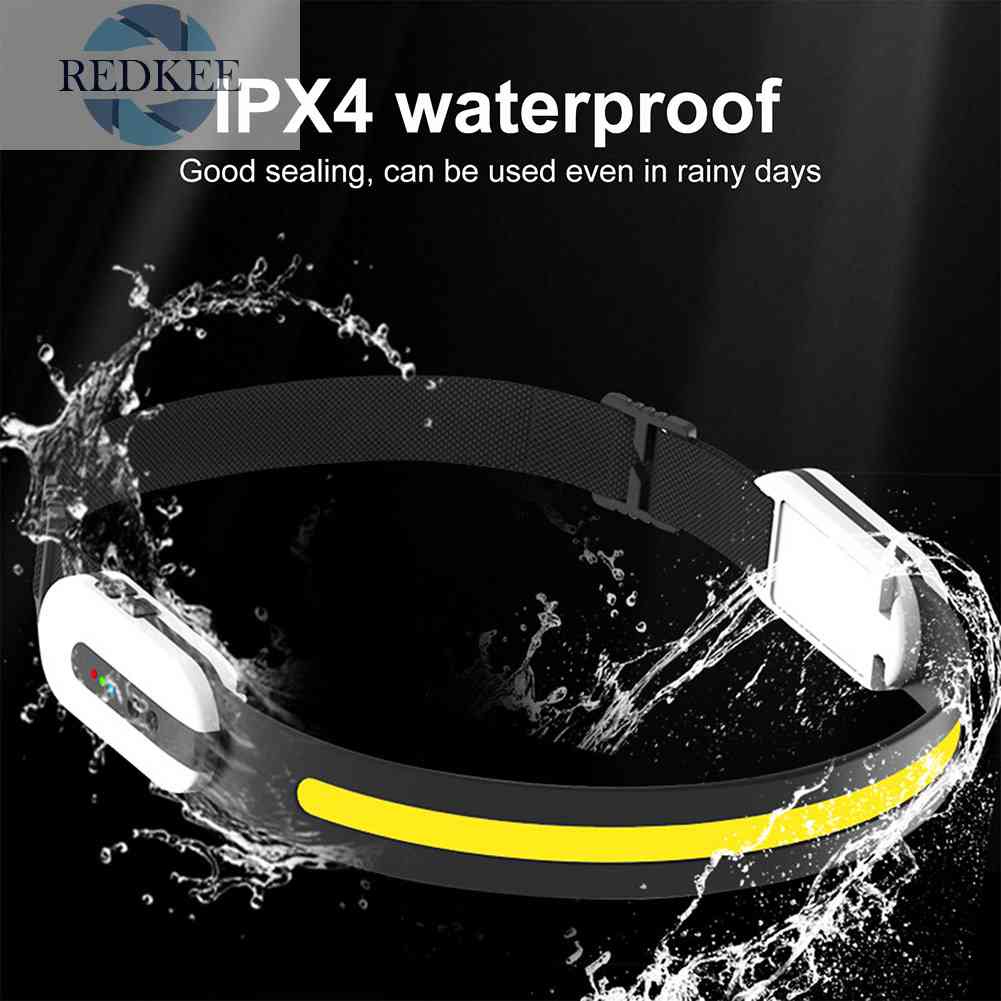 Đèn LED Đeo Trán COB Kết Nối Bluetooth Cho Cắm Trại Chạy Bộ