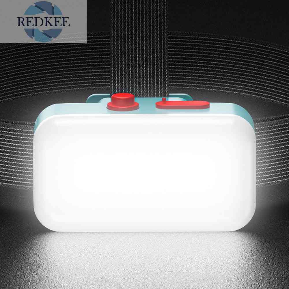 Đèn Đeo Trán Sạc Cổng USB Dùng Khi Đi Cắm Trại Leo Núi