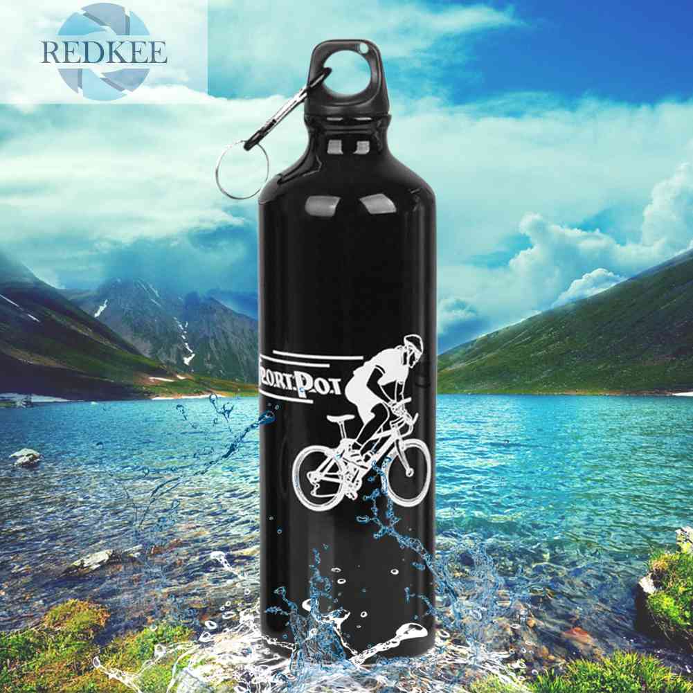 1 Bình Nước Cách Nhiệt Bằng Thép Không Gỉ 750ML Màu Đen