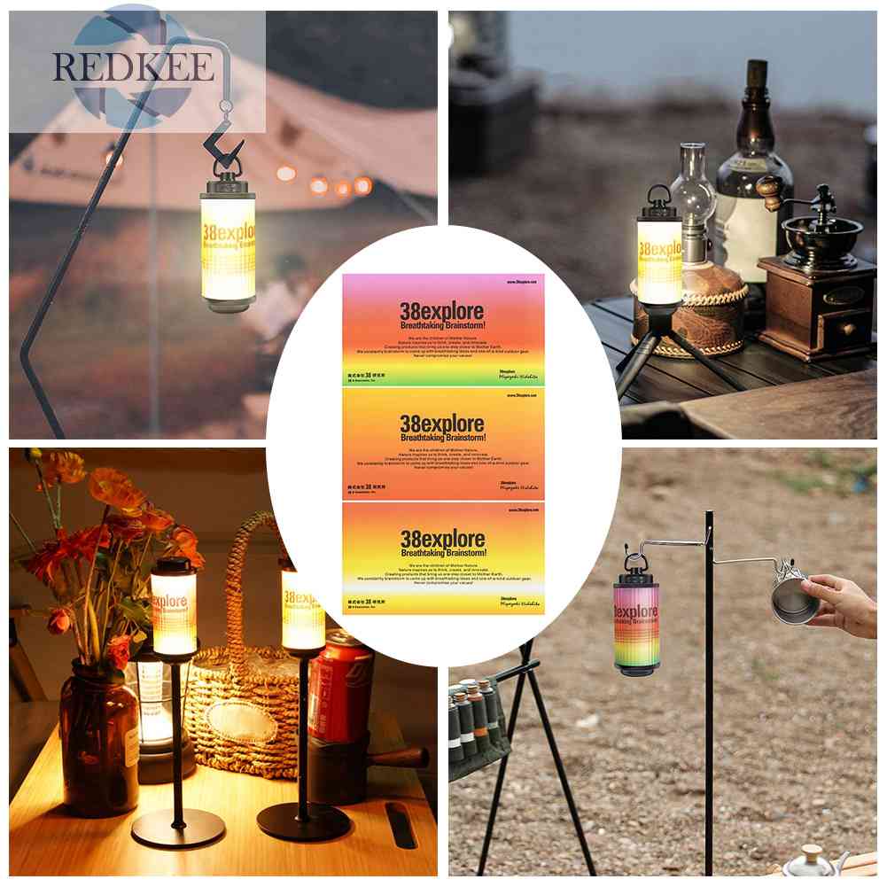 Set 3 Miếng Dán Trang Trí Đèn 38 Explore 38-KT Tiện Dụng Khi Đi Cắm Trại