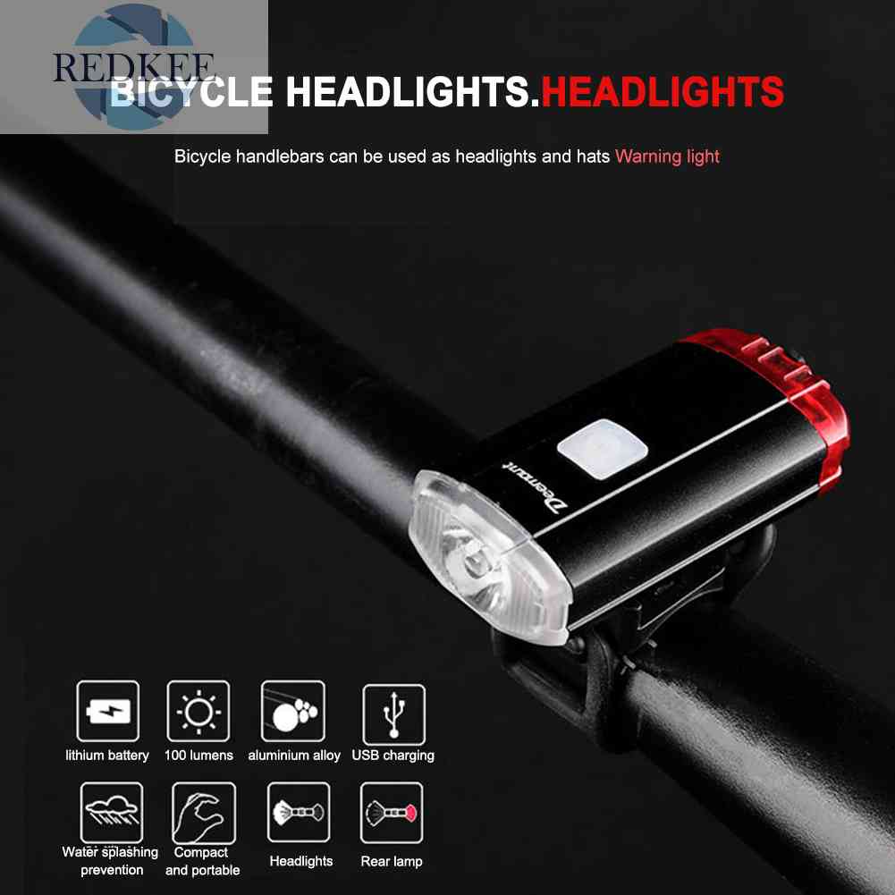 Đèn Pha Xe Đạp Có Thể Sạc Lại Bằng Cổng USB