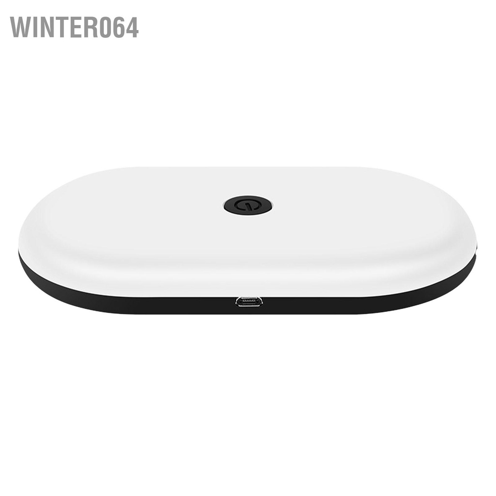 Winter064 Đèn LED Xe Hơi Sạc USB Hai Mặt Lực Hút Từ Tính ABS Đọc Sách Di Động Cho Cốp Ô Tô