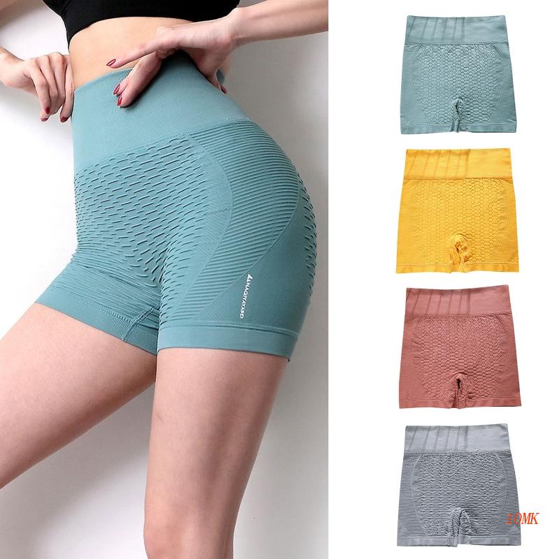 Xiangbao Quần Short Thể Thao Lưng Cao Không Đường May Cho Nữ