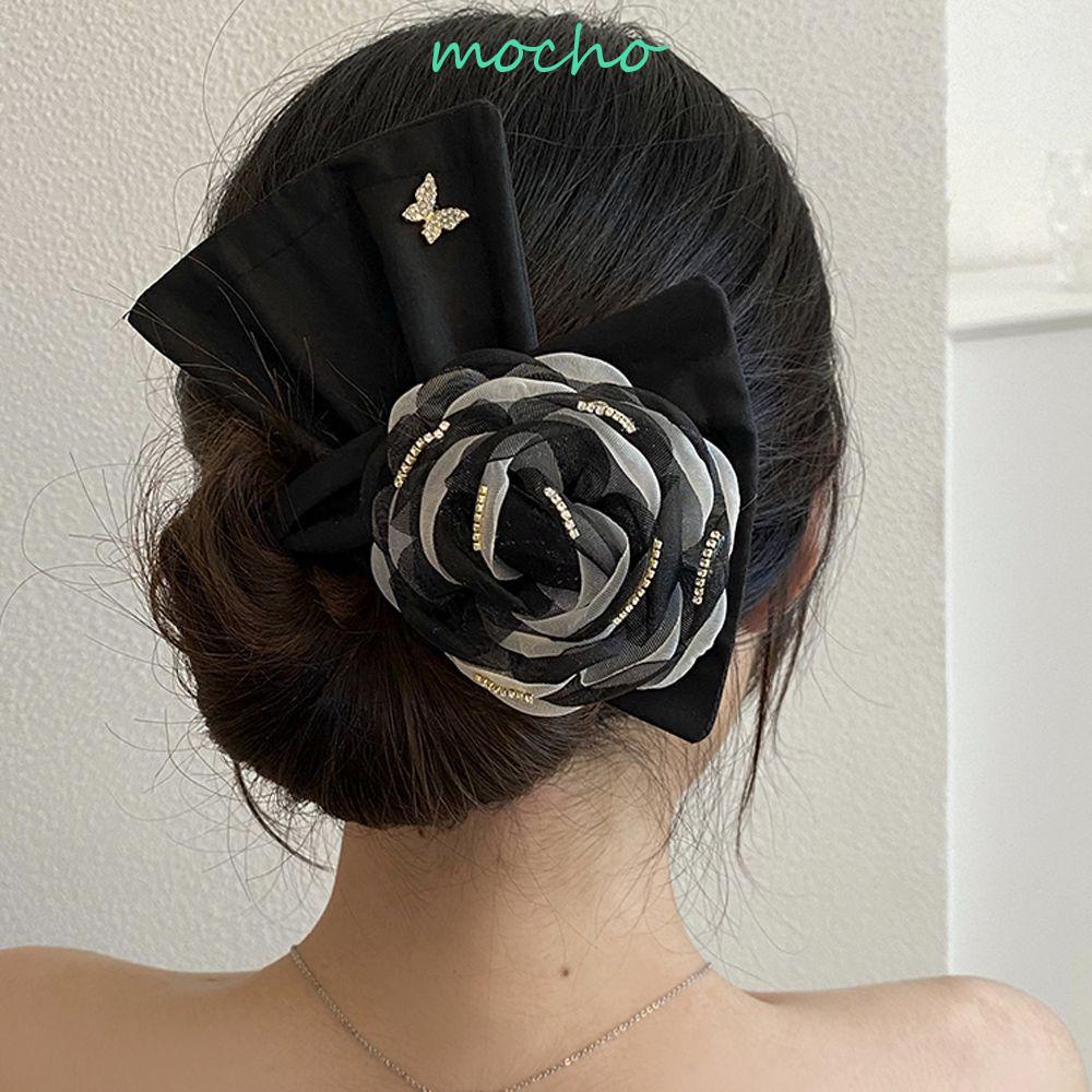 Mocho Kẹp Tóc Hình Bướm Phong Cách Hàn Quốc Sang Trọng DIY Cho Nữ