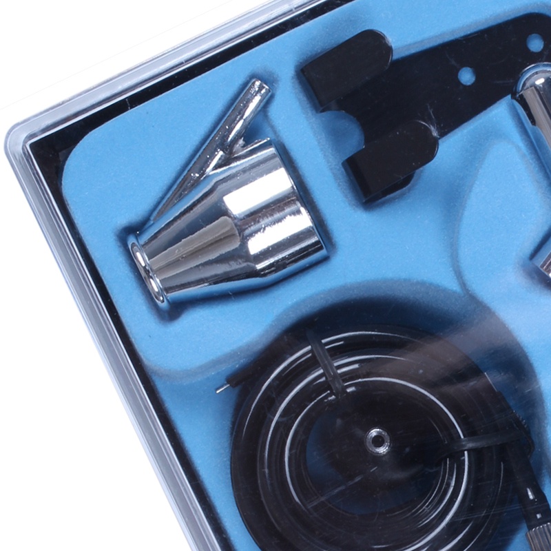 Bộ Dụng Cụ Phun Sơn Khí Nén 0.35Mm Dùng Vẽ Nghệ Thuật Trang Điểm Cơ Thể Tạm Thời Kèm Mắt Kính Đôi