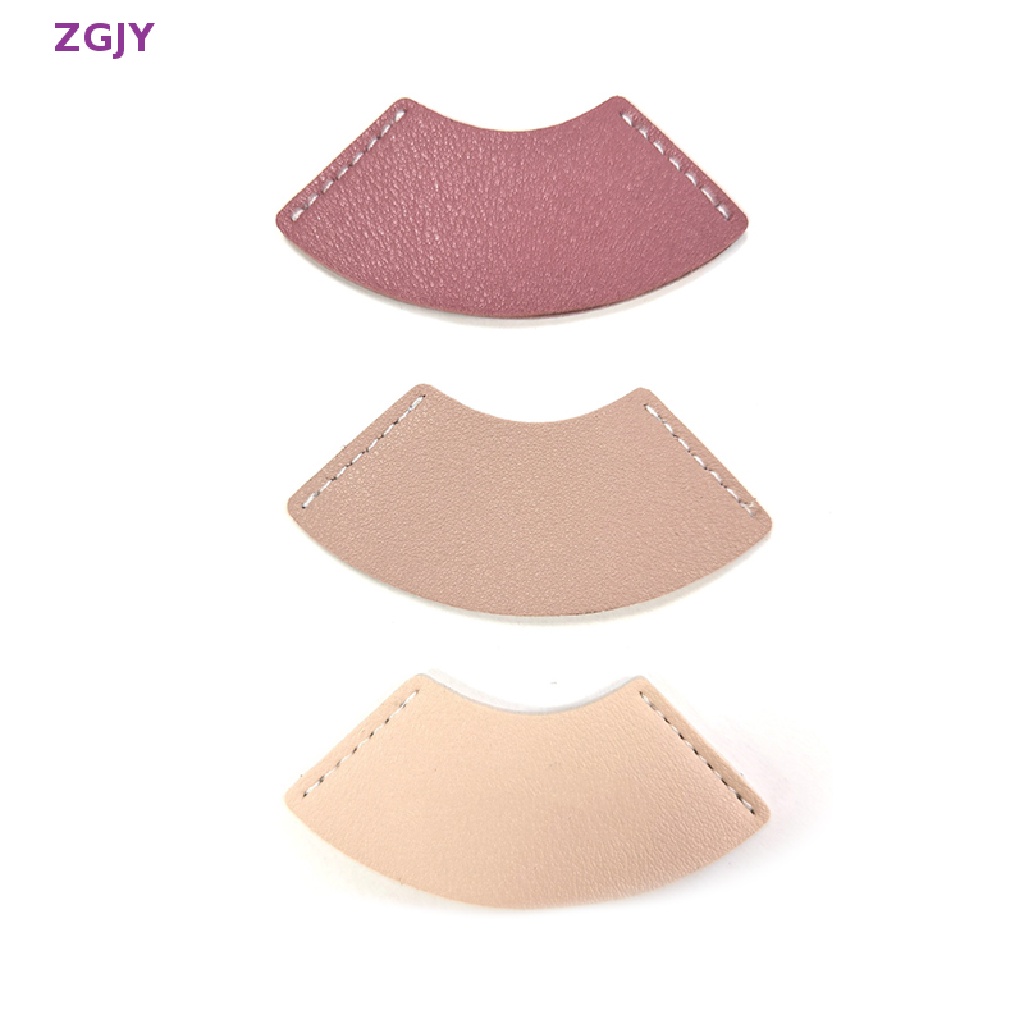 Thẻ Đánh Dấu Trang Sách Bằng Da Hình Quạt Phong Cách Vintage Mới