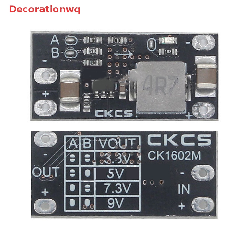 Bảng Mạch Tăng Áp DC-DC Đa Năng Đầu Ra 9V / 7.3V / 5V / 3.3V Mới