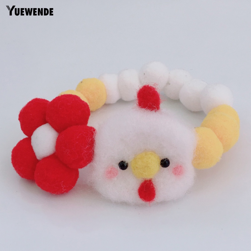 Vòng Cổ Gắn Quả Bông Mềm 3 Kích Cỡ Cho Thú Cưng