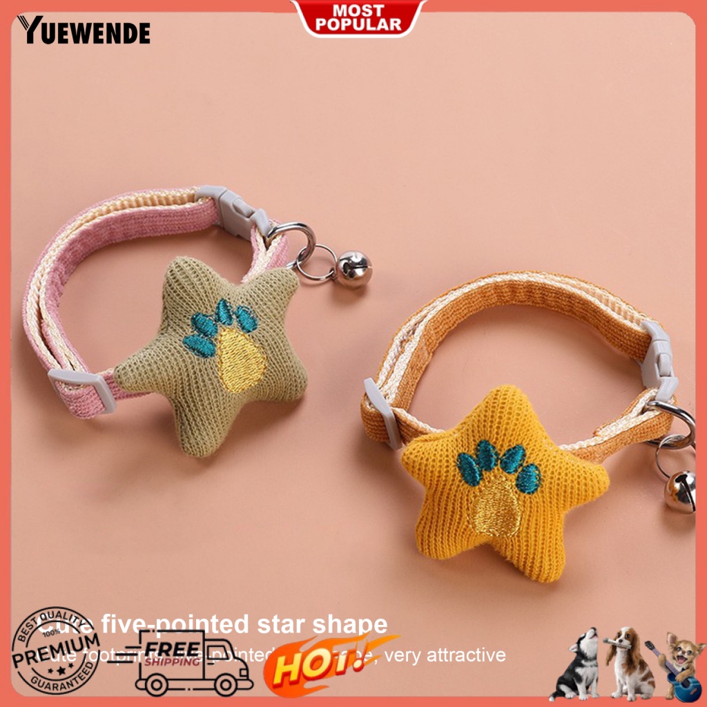 Vòng Cổ Thú Cưng Gắn Chuông Nhiều Màu Sắc