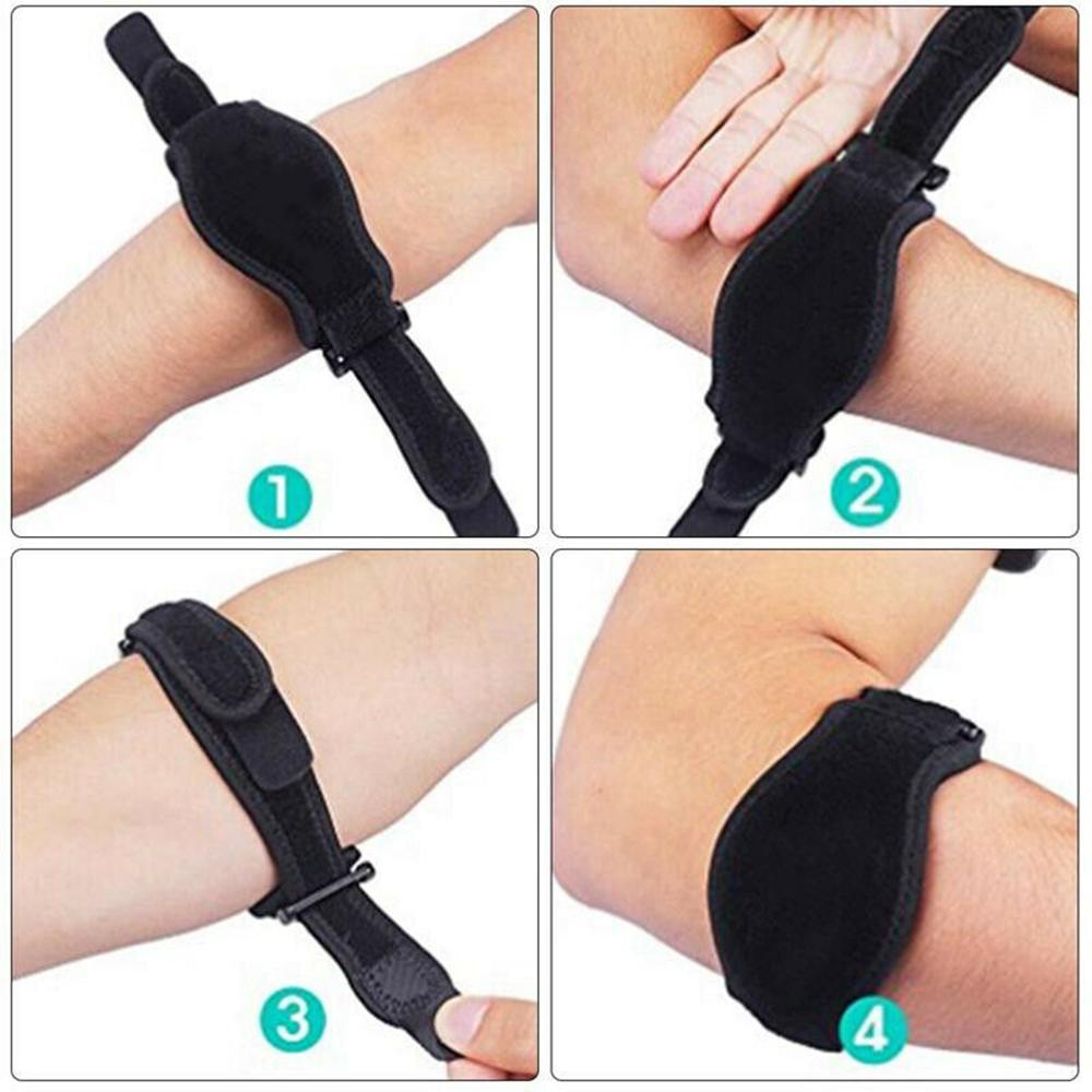 SHOUHOU Dây đeo cổ tay Điều chỉnh đa chức năng Sport Bracelet và Elbow Bracelet