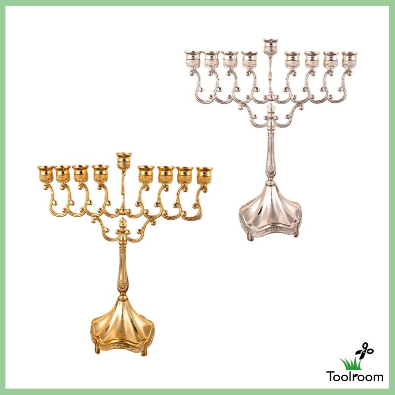 Set 9 Nhánh Giá Đỡ Nến Trang Trí Tiệc Cưới