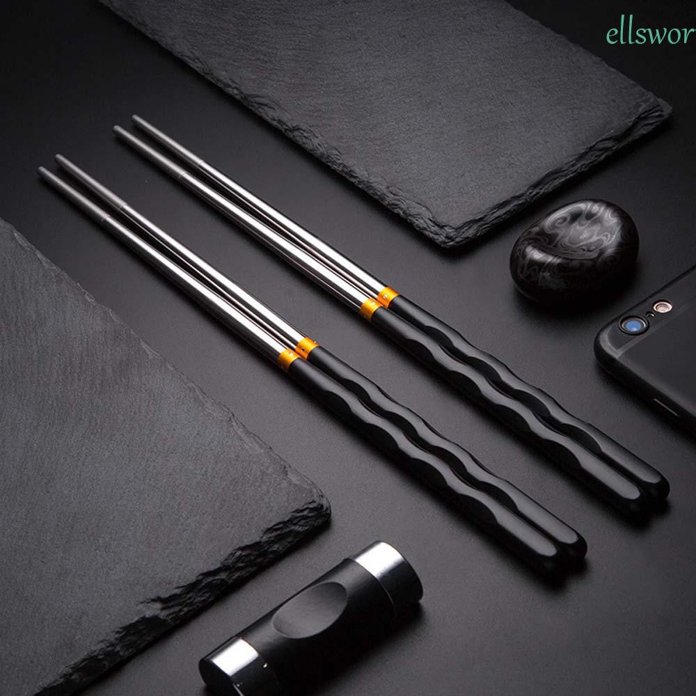 1 Đôi Đũa Kim Loại Làm Thủ Công Cho Nhà Bếp