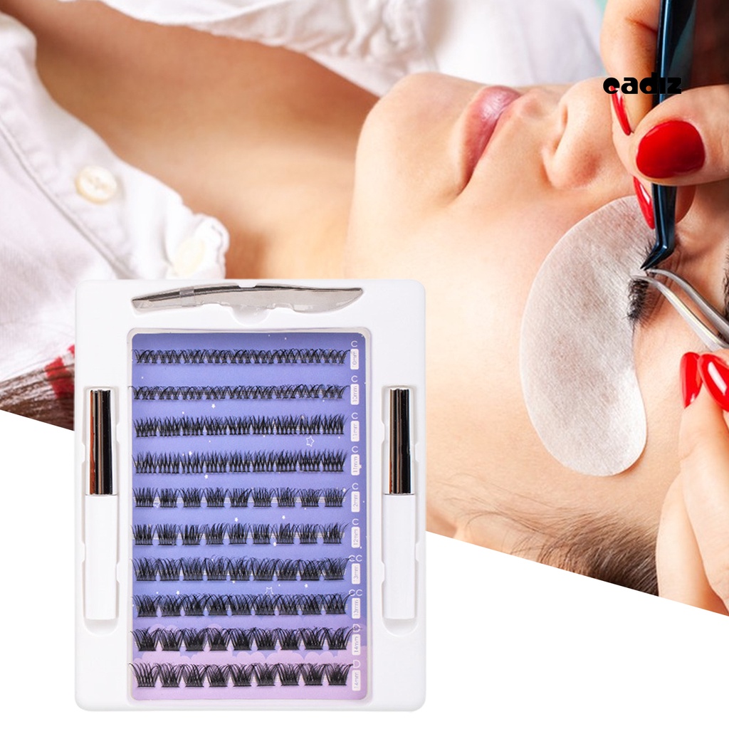 1 Bộ Lông Mi Giả Hiệu Ứng 3D Mềm Mại Trang Trí Hình Đuôi Cá Cho Nữ