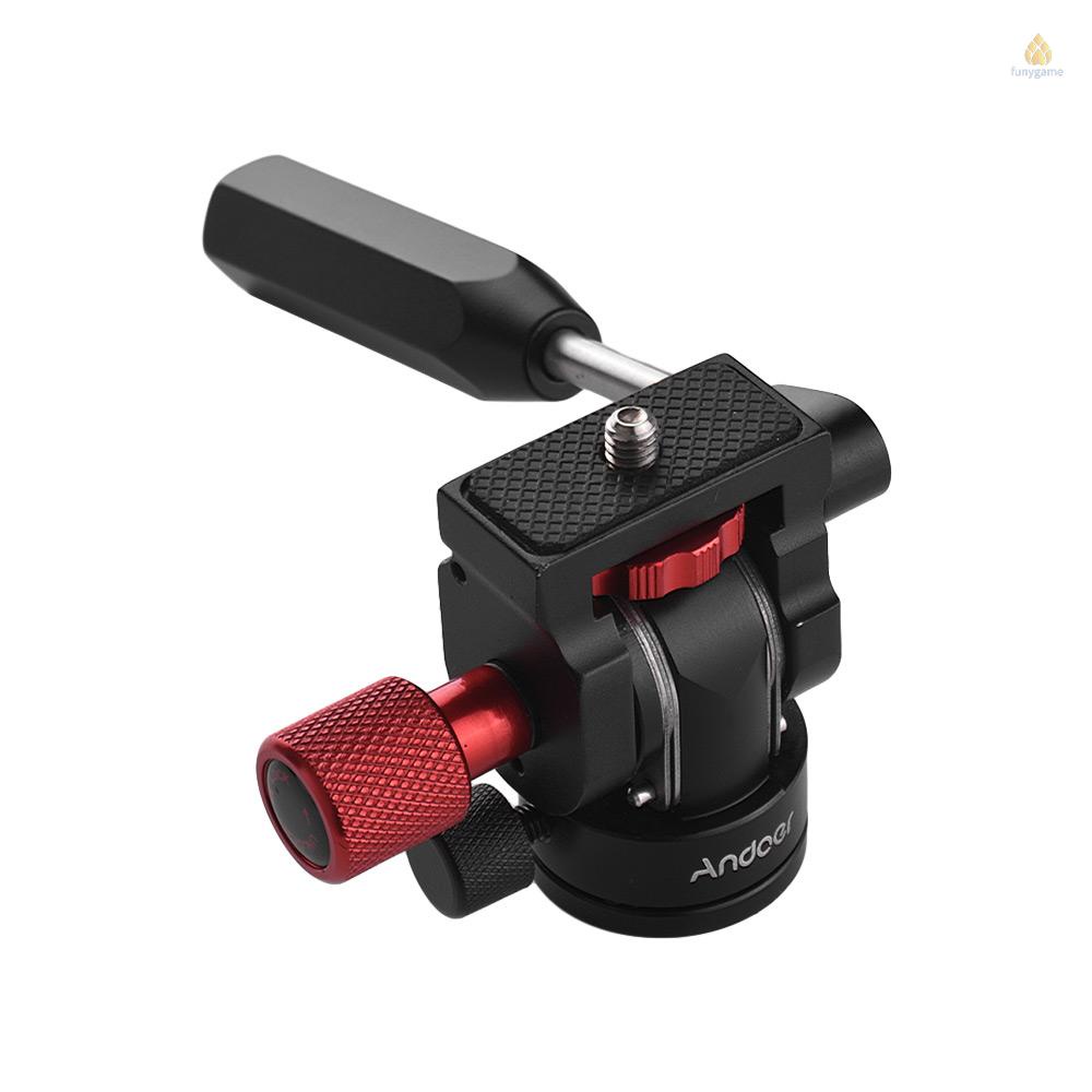 Đầu Nối Chân Máy Ảnh Andoer Mini Chuyên Nghiệp Với Ốc Vít 1 / 4 "Cho Điện Thoại / Máy Ảnh Tải Trọng 3kg 3kg Chất Lượng Cao