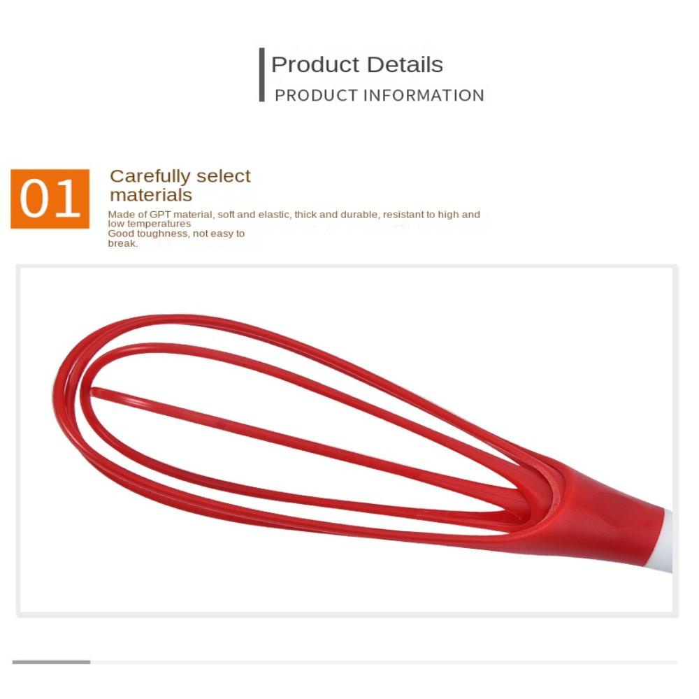 LAKAMIER Set 2 Dụng Cụ Đánh Trứng Bằng Nhựa