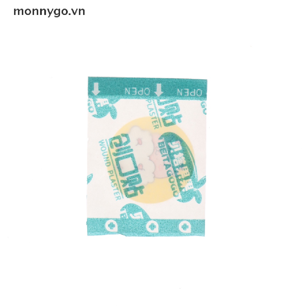 Hộp 120 Băng Cá Nhân Hình Tròn Thoáng Khí Chống Thấm Nước Cho Bé