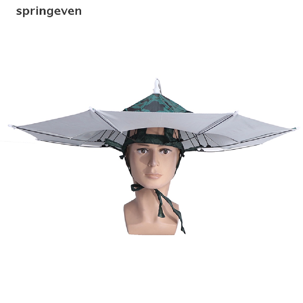 1 Dù Đội Đầu Có Thể Gấp Gọn Dùng Câu Cá Tiện Dụng