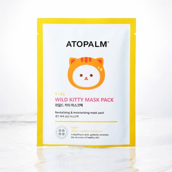 ATOPALM Kids Wild Kitty Mask Pack 1 sheet