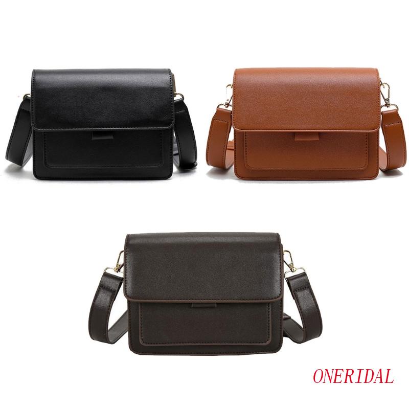 Túi Đeo Chéo Vai Bằng Da Có Dây Điều Chỉnh Thời Trang Dành Cho Nữ