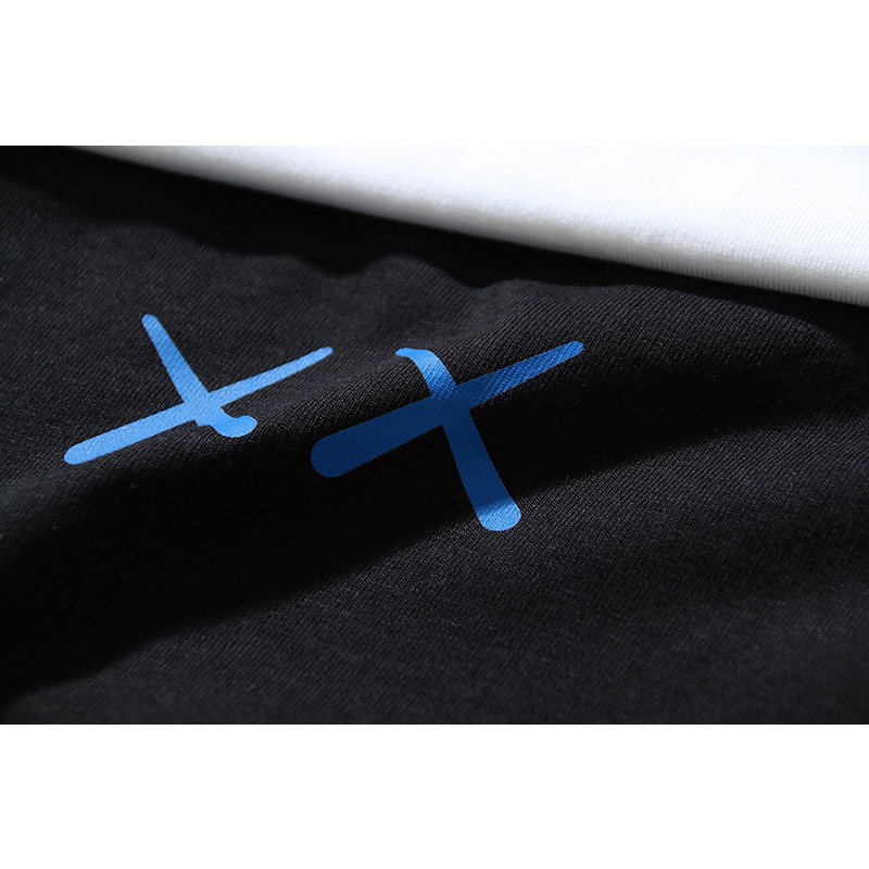 Áo Thun cotton Ngắn Tay In Hình KAWS Thời Trang Cho Nam Nữ