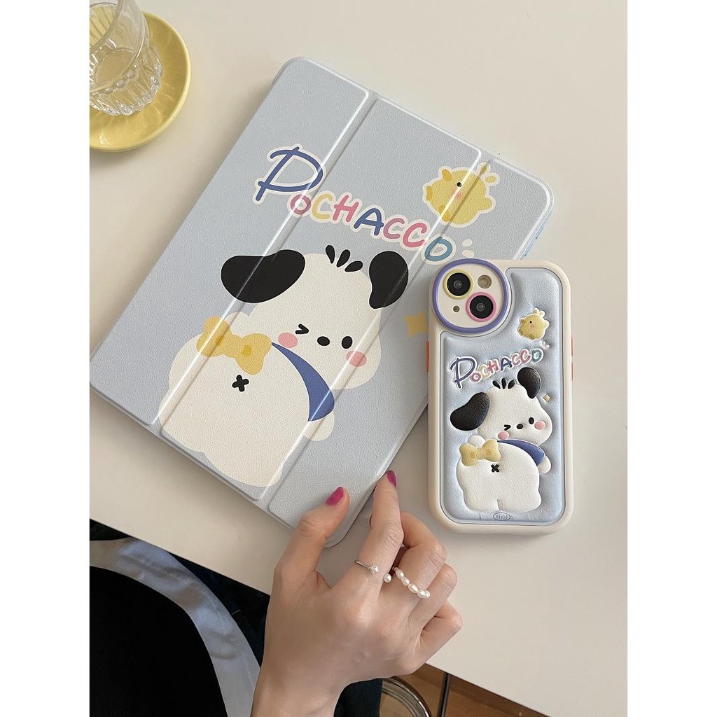 Ốp Bảo Vệ Máy Tính Bảng Bằng Acrylic Hình Chú Chó Cho iPad 70% 9th Generation 34cm 10th Generation 10.9 Pro11 Air5 / 4 9.7 / 10.5 mini6