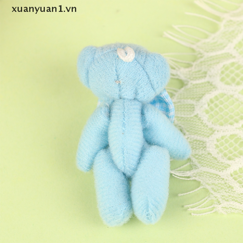Gấu Nhồi Bông 6CM Có Khớp Cử Động Đáng Yêu