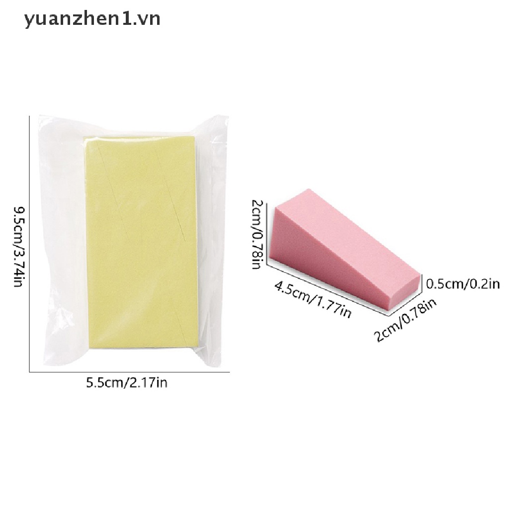 Set 8 Miếng Bọt Biển Mềm Dùng Để Trang Trí Móng Nghệ Thuật