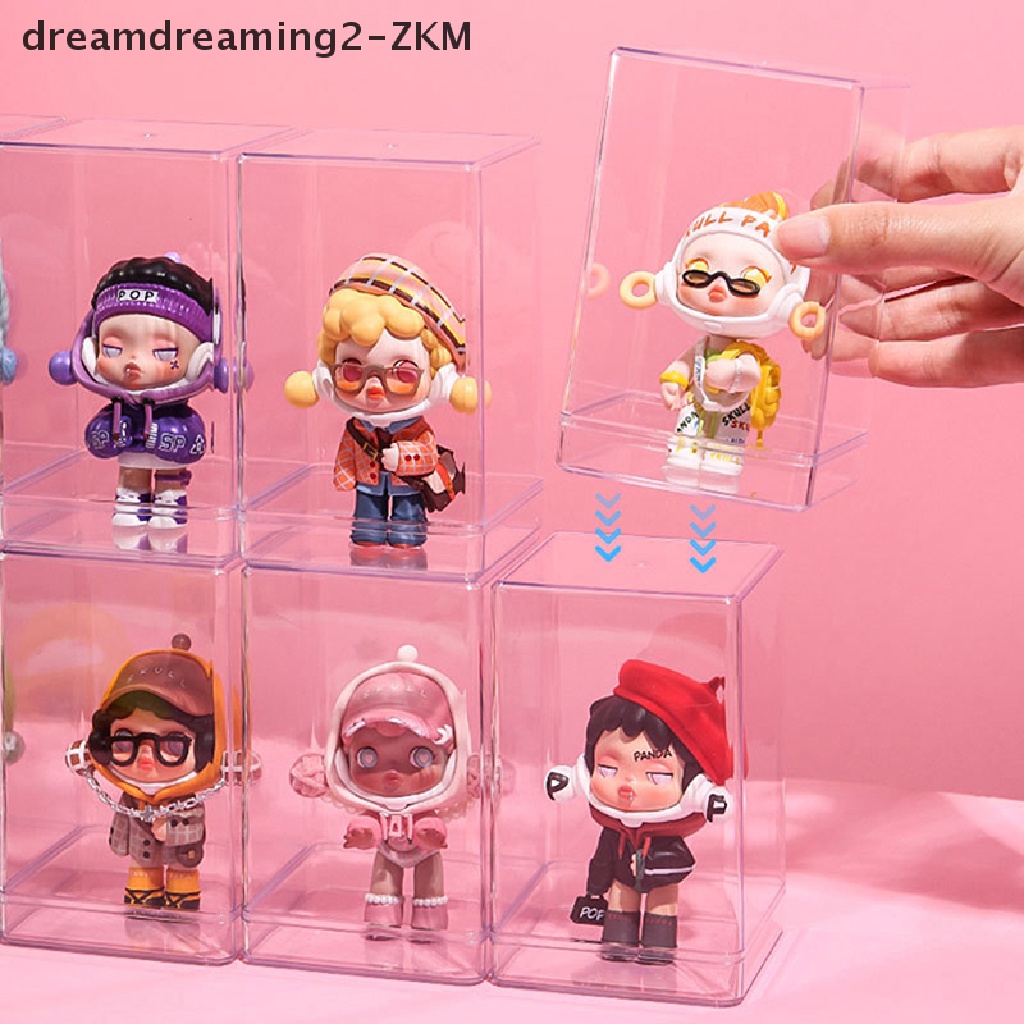 1 Hộp Trưng Bày Mô Hình Búp Bê Trong Suốt Chống Bụi