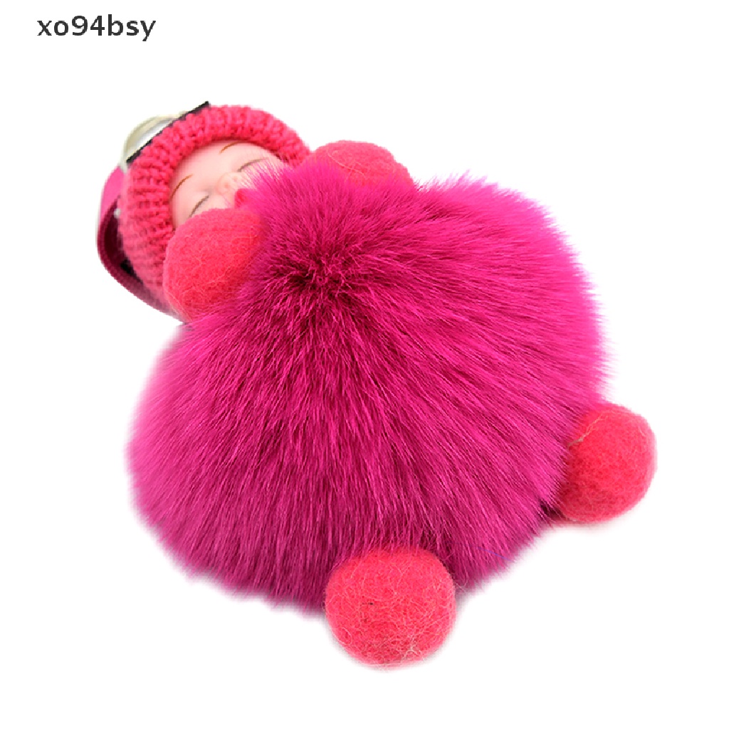Móc Khóa Búp Bê Em Bé Đang Ngủ xo94bsy